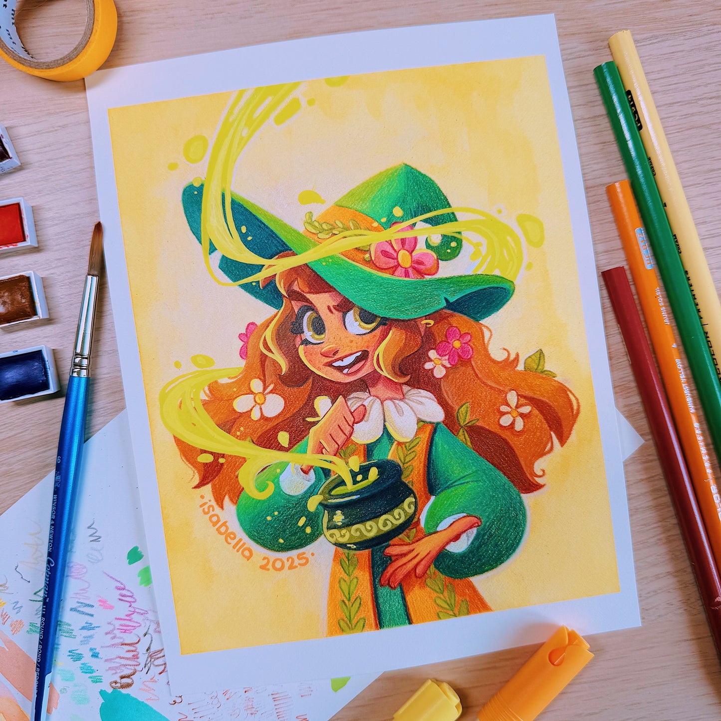 earth witch | original artwork