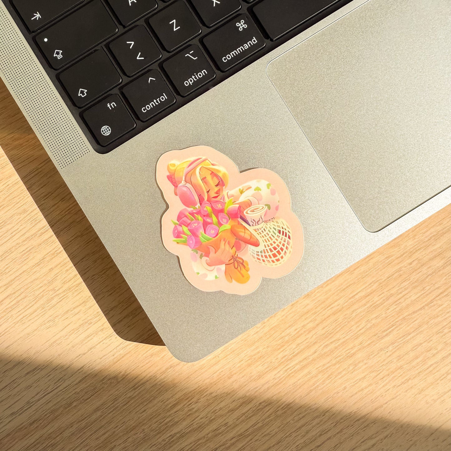 tulip girl | sticker