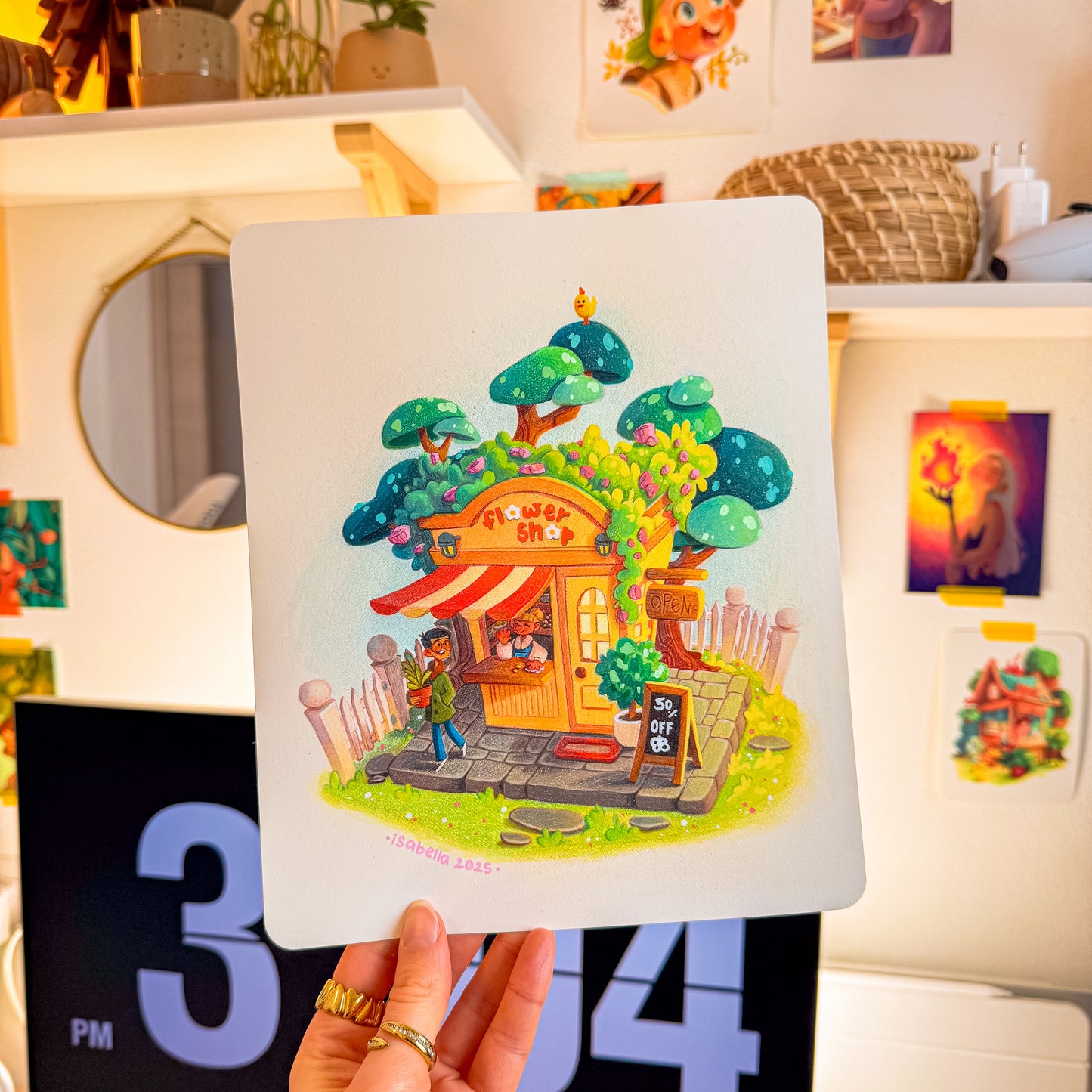 the floral boutique | original artwork