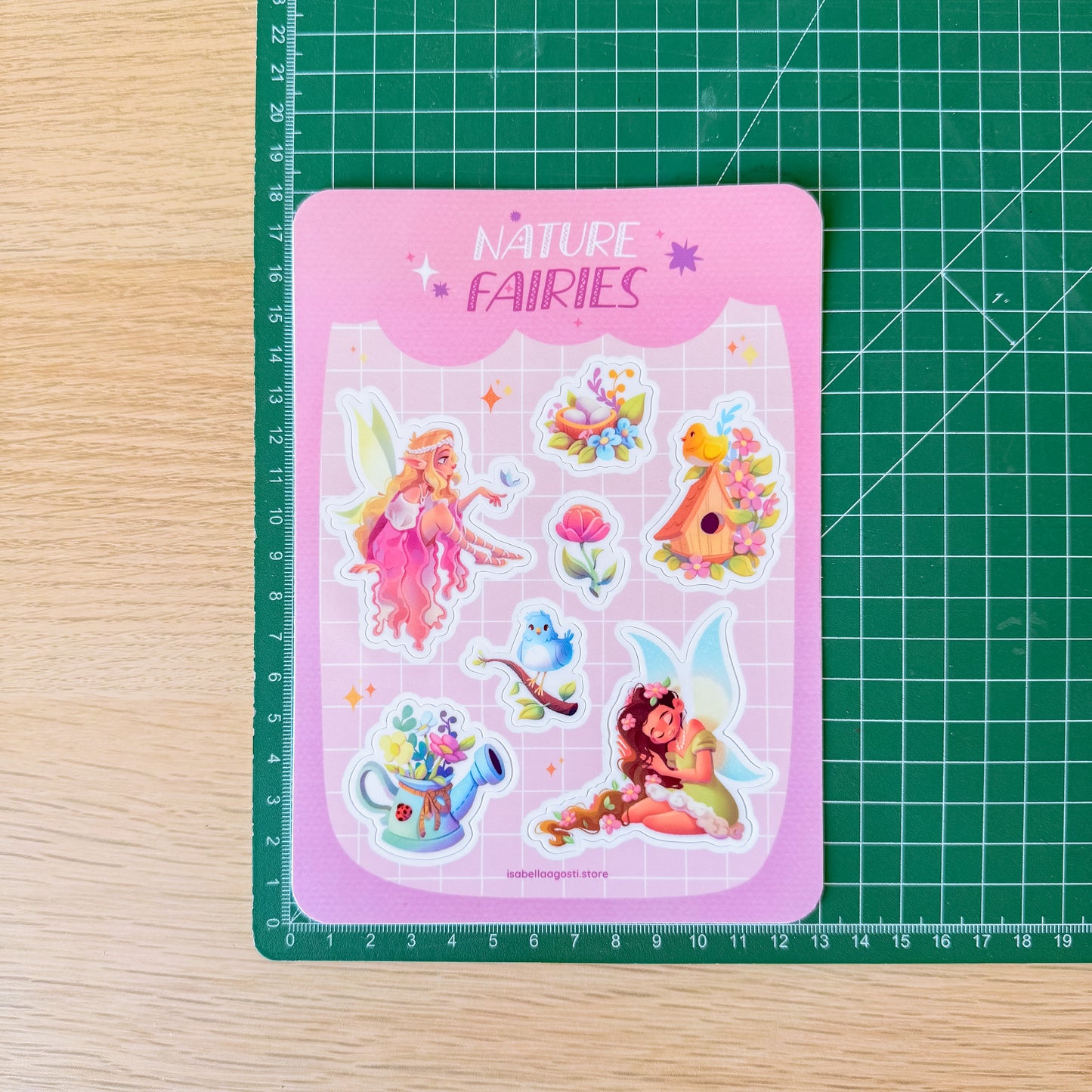 nature fairies ⊹ sticker sheet
