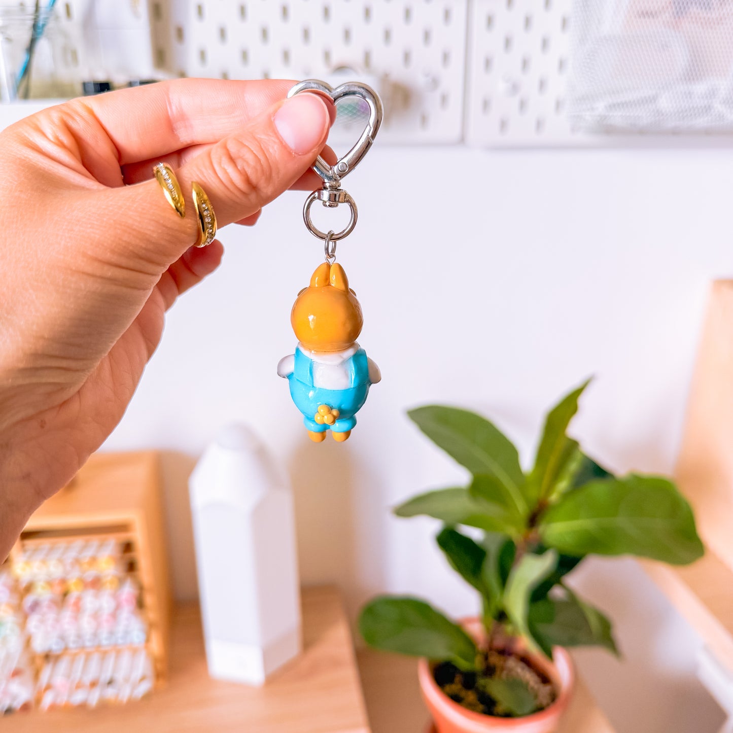 bunny boy ⊹ keychain