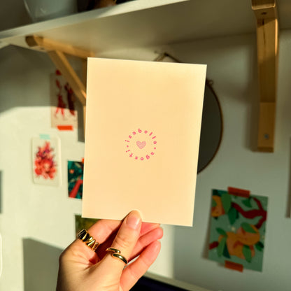 the little things | postcard