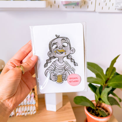 moustache ⊹ original artwork
