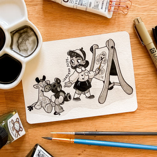 lesson ⊹ original artwork