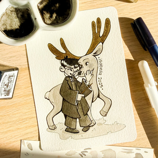 deer ⊹ original artwork