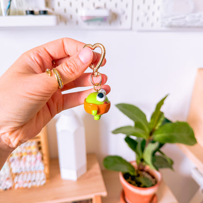 moody frog ⊹ keychain