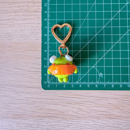 moody frog ⊹ keychain