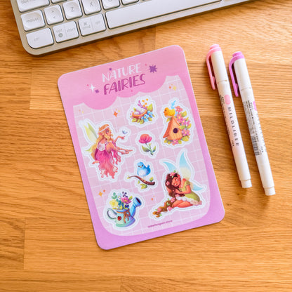 nature fairies ⊹ sticker sheet